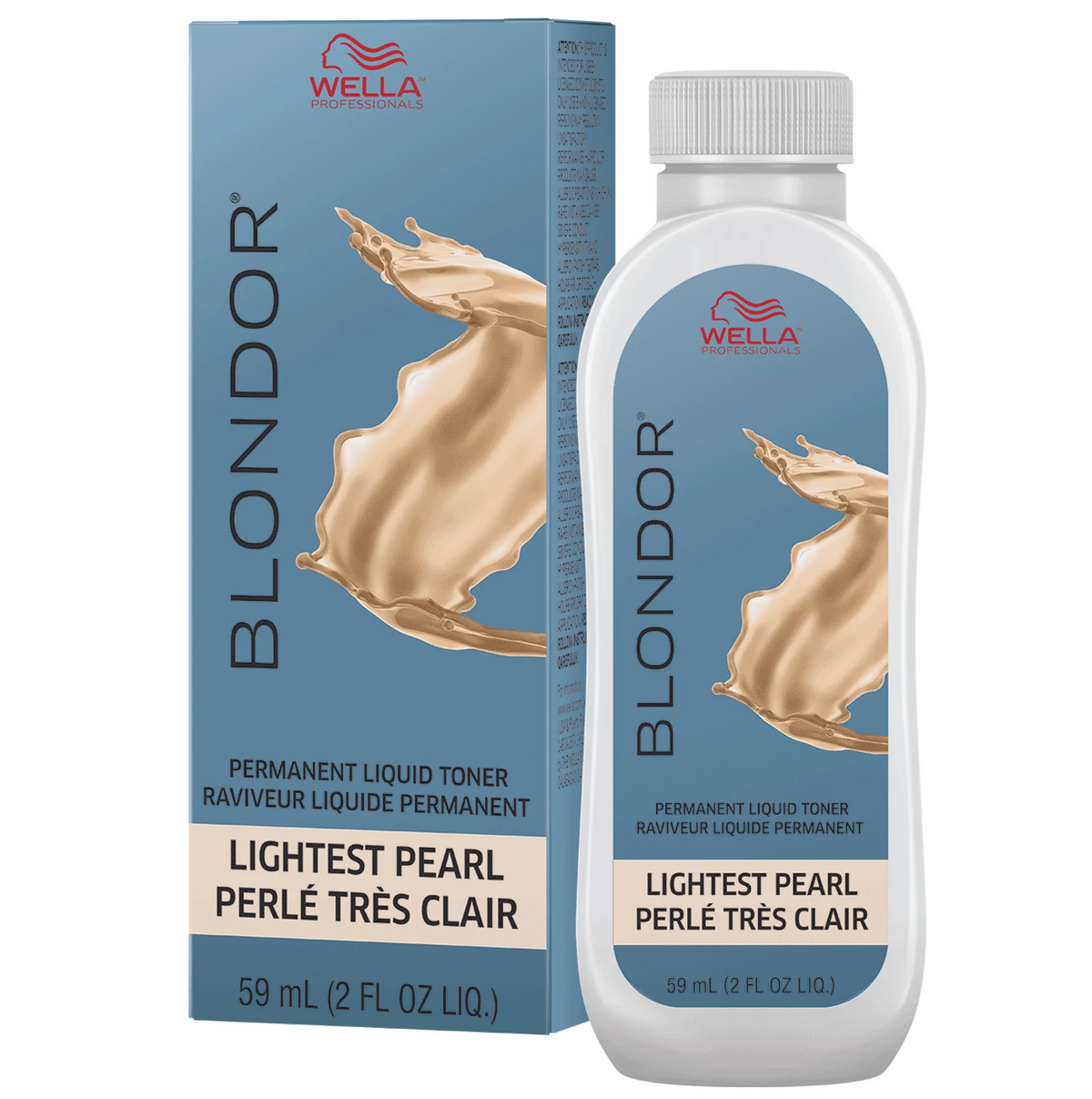 Wella Blondor Permanent Liquid Hair Toner, 2 oz
