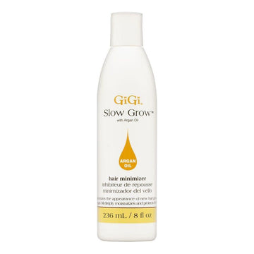 Gigi Slow Grow Hair Minimizer with argan oil 8 Oz