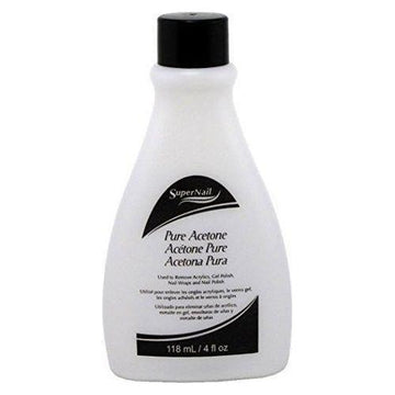 Super Nail Pure Acetone Polish Remover 4 oz