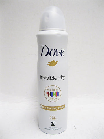 Lot of 6 Anti-Perisperant Deodorant INVISIBLE DRY BY DOVE 150ml