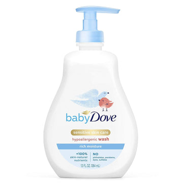 Baby Dove Tip to Toe Wash Rich Moisture - 13 oz Pack of 5