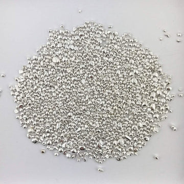 1 oz Troy Ounces Silver Poured Shot .999+ Fine Silver