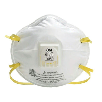 10-Pack: 3M N95 Particulate Respirator Mask with Cool Flow Valve 8210V