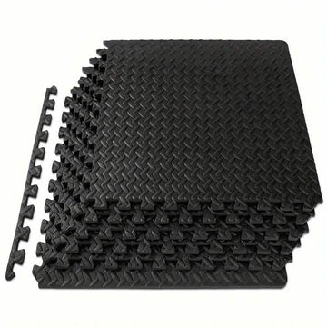 10-Pieces: EVA Interlocking Foam Floor Tiles