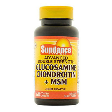 Sundance Vitamins Glucosamine Chondroitin + MSM, 60 Caplets