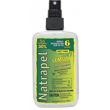 Natrapel Lemon Eucalyptus Mosquito Repellent - 3.4 Oz