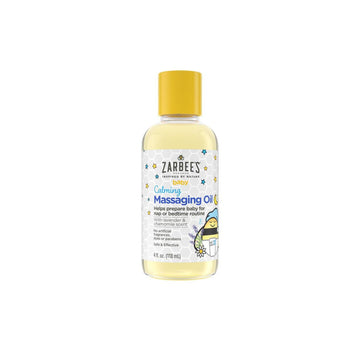 Zarbee's Naturals Baby Calming Massage Oil 4 Fl. Oz. Bottle