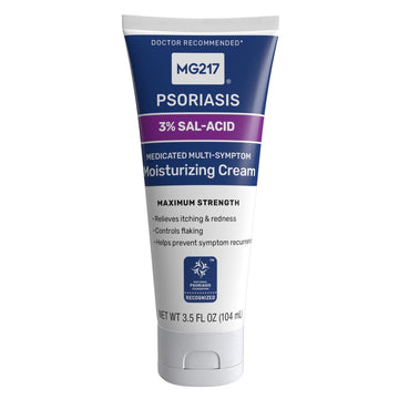 Mg217 Psoriasis Cream - Multi-Symptom Relief - 3.5 Fl Oz