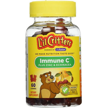 L'il Critters™ Immune C Plus Zinc & Vitamin D – Gummy Bears Dietary Supplement