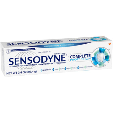 Sensodyne Complete Protection Sensitive Toothpaste Mint 3.4 Oz For Adults