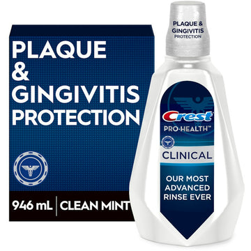 Crest Pro Health Clinical Deep Clean Mint Mouthwash - 32 Fl Oz