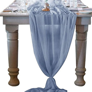 10Ft. Chiffon Table Runner