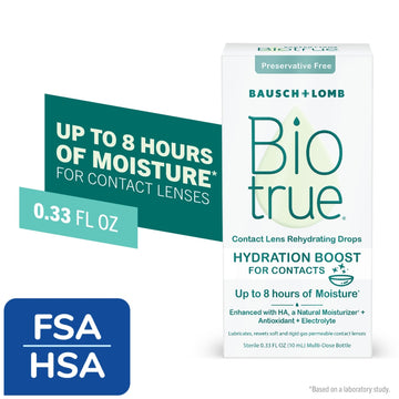 Biotrue® Hydration Boost Contact Lens Rehydrating Drops – 0.33 Fl Oz