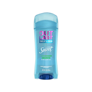 Secret Outlast Clear Gel Antiperspirant & Deodorant For Women Unscented - 2.6oz