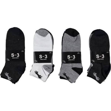 12-Pack: Men Low-Cut Soft Ankle Socks
