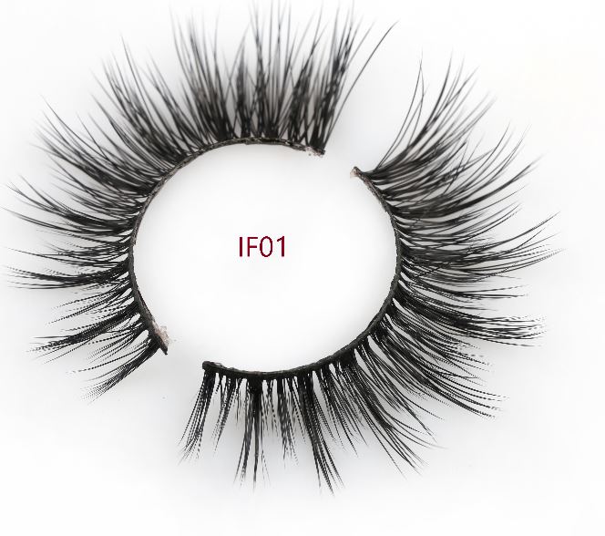 12 Slots -Display with Magnetic Lashes with eyeliner