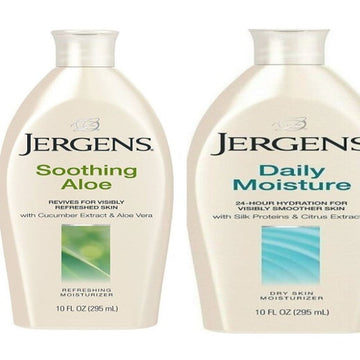 Jergens Soothing Aloe Relief Refreshing Moisturizing Lotion - 10 Oz