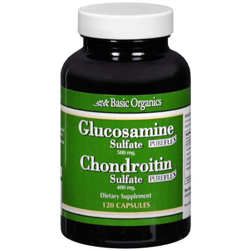 Glucosamine 500Mg  Chondroitin 400mg Capsules 120 Ct