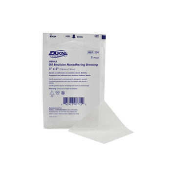 Dukal Corp Oil Emulsion Dressings Sterile 3"x 3" 50 Per Box