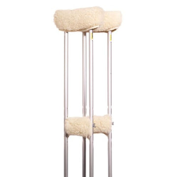 Essential Medical Supply Sheepette Crutch Covers