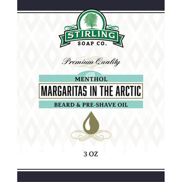 Stirling Soap Co. Margaritas In The Arctic Beard & Preshave Oil 3 Oz