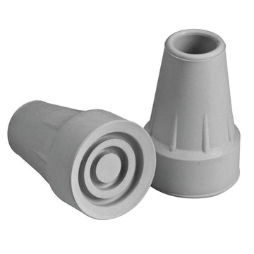 Carex Standard Crutch Tips Grey