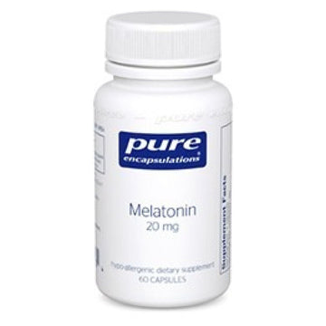 Pure Encapsulations Melatonin 20 Mg, 60 Capsules