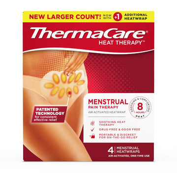 ThermaCare Heatwraps, Menstrual, Pain Therapy