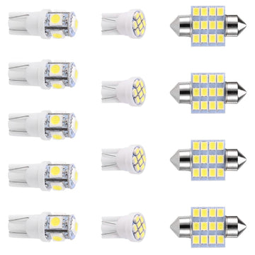 13-Pieces: T10 31mm Festoon LED Light
