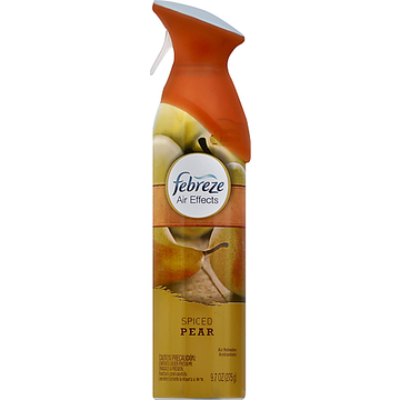 Febreze Air Effects Spiced Pear Air Refresher 9.7 Oz. Aerosol Can