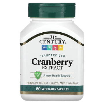 21st Century Cranberry Extract, Standardized, Vegetarian Capsules 60 ct