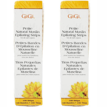GiGi Natural Muslin Epilating Strips Petite