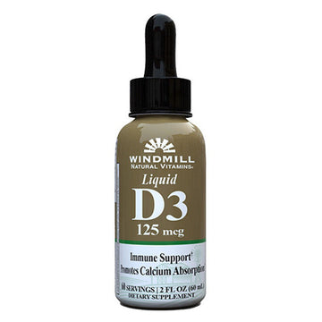 Windmill Health Vitamin D-3 125 Mcg Liquid