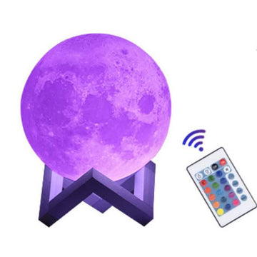 16-Color Lamp with Stand and Wireless Remote