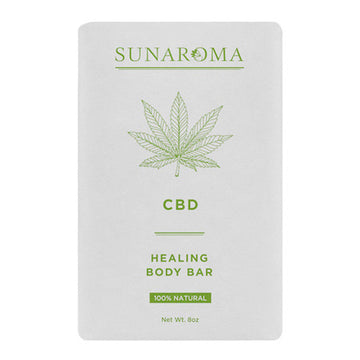 Sunaroma Cbd Healing Body Bar Soap, 8 Oz