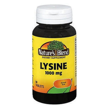 Nature's Blend Lysine, 1000 Mg, 50 Tabs