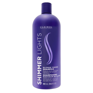 Clairol Professional Shimmer Lights Shampoo Blonde & Silver 31.5 Fl. Oz