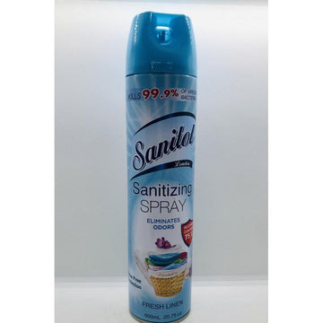 Sanitol Sanitizing Spray Eliminates Odors 600ml