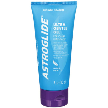 Astroglide Ultra Gentle Gel Personal Lubricant for Sensitive Skin, 3 oz
