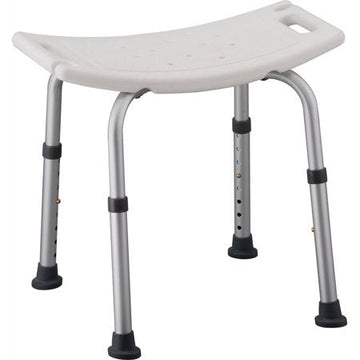 Nova Bath Seat With Back And Arms - White