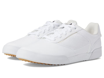 adidas Mens Retrocross Spikeless Golf Shoes Footwear White/Core Black/Chalk White 10.5