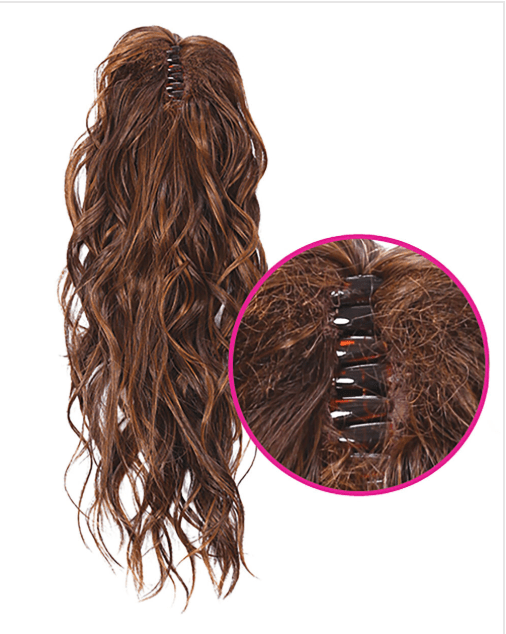 18" Simply Curly Claw clip Pony by Hairdo