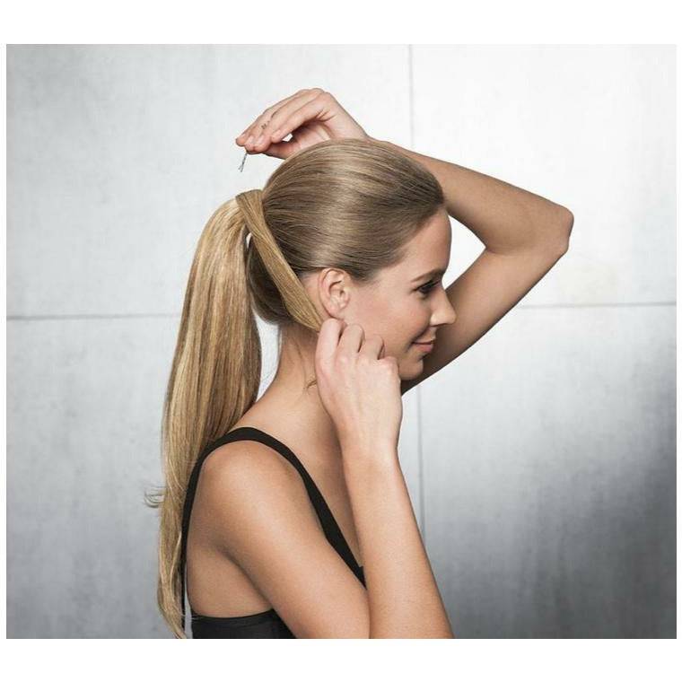 Hairdo 18 Simply Straight Wrap Around Ponytail, Color RL12/22 Cappuccino