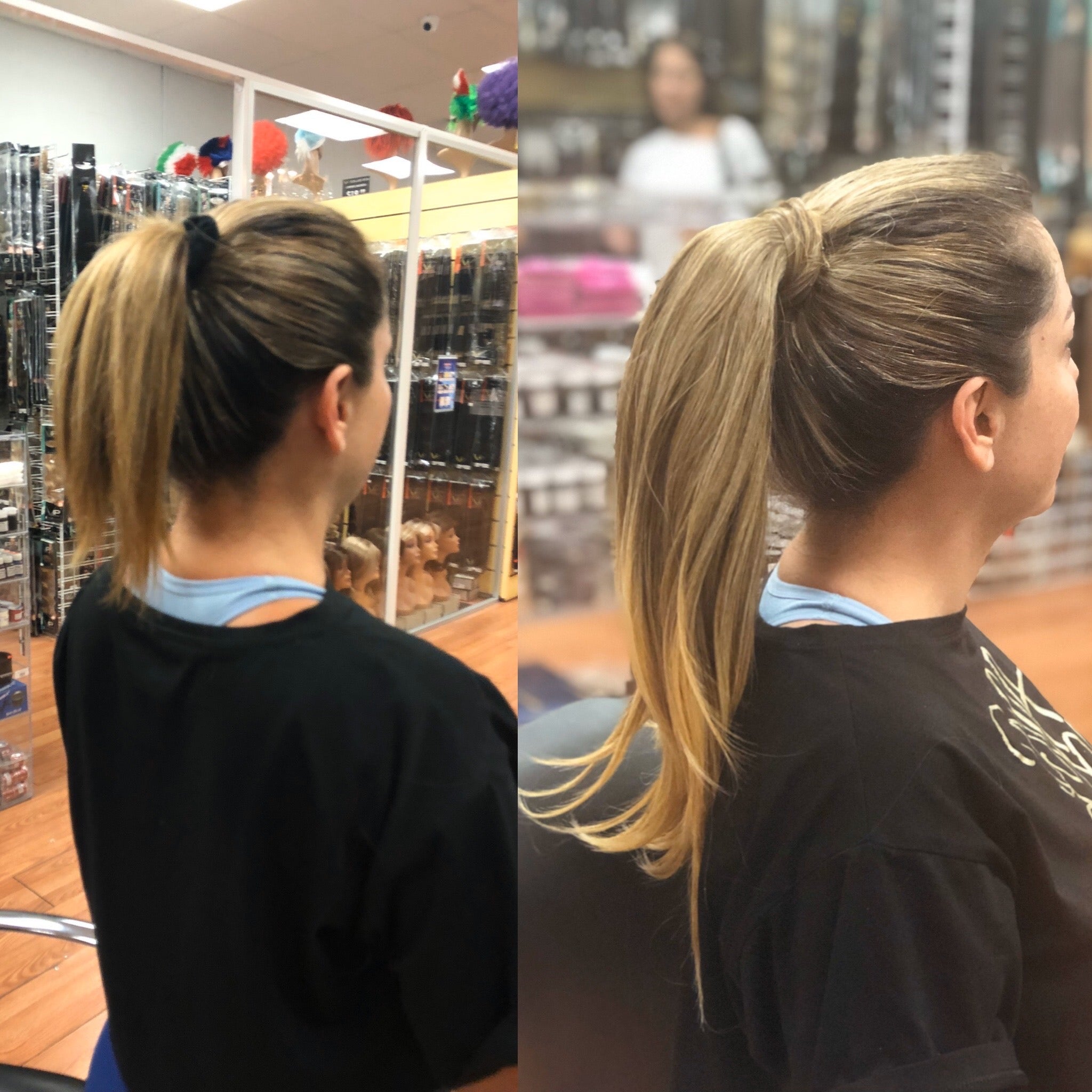 Hairdo 18 Simply Straight Wrap Around Ponytail, Color RL12/22 Cappuccino