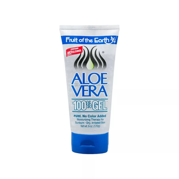 Fruit of the Earth 100% Pure Aloe Vera Gel, 6 oz – Fragrance Free Soothing Gel