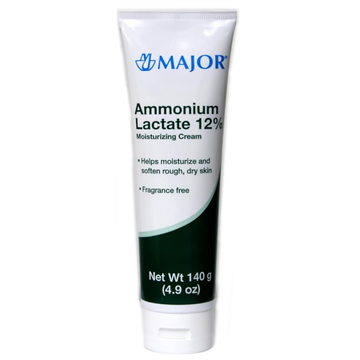 Ammonium Lactate 12% Moisturizing Cream, 140g - Therapeutic Dry Skin Formula
