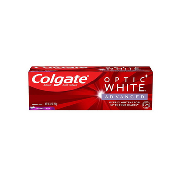 Colgate Optic White Advanced Anticavity Fluoride Vibrant Clean Toothpaste 3 Oz