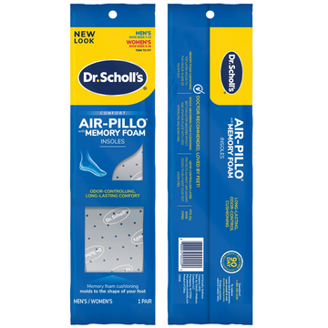 Dr. Scholl's Comfort Double Air-Pillo Insoles 1 Ea Bag