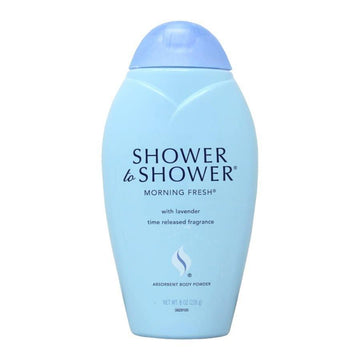 Bausch + Lomb Shower to Shower Body Powder Morning Fresh 8 oz