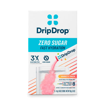 DripDrop  Hydration Powder Zero Sugar  Variety 8Ct
